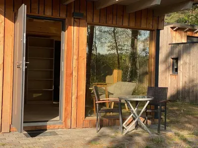 Ein Patio oder anderer Außenbereich in der Unterkunft Naturcamping Brettmühlenteich