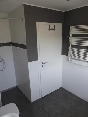 Ein Badezimmer in der Unterkunft Ferienwohnung Thiele in Rosswein