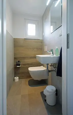 Ein Badezimmer in der Unterkunft Haus Welzel