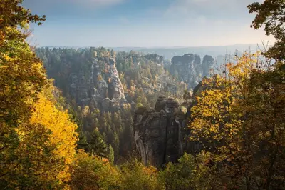 Naturlandschaft in der Nähe der Ferienwohnung