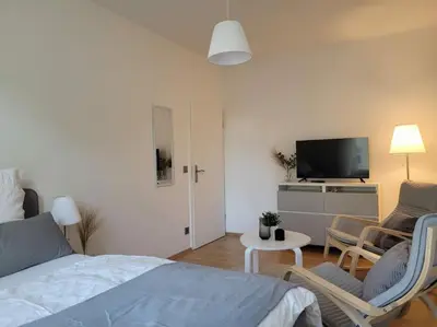 TV/Unterhaltungsangebot in der Unterkunft Gemütliches helles Appartement