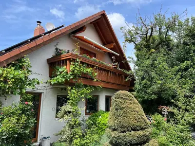 Ein Garten an der Unterkunft Fewo Judith