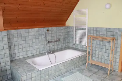 Ein Badezimmer in der Unterkunft Ferienhaus Schellerhäusl