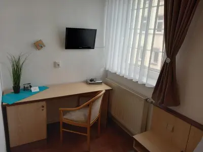 TV/Unterhaltungsangebot in der Unterkunft Hotel Eintracht