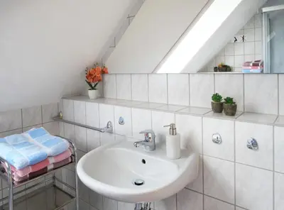 Ein Badezimmer in der Unterkunft Spielzeugmacherhaus