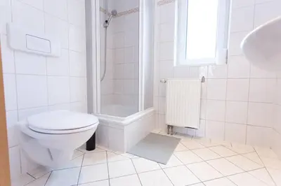 Ein Badezimmer in der Unterkunft Apartment Chemnitz-Kappel - Perfekt gelegen zwischen Messe und Zentrum