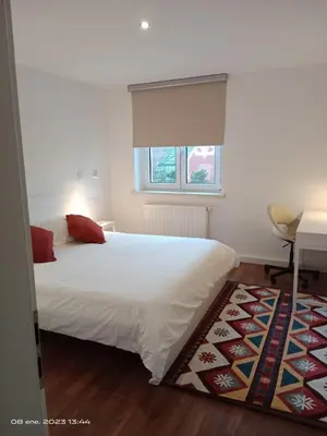 Ein Bett oder Betten in einem Zimmer der Unterkunft precioso apartamento 1B
