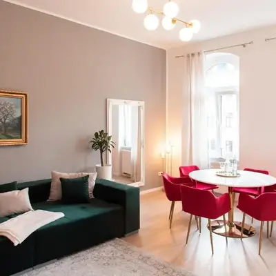 The Grande Kaßberg Apartment - Balkon