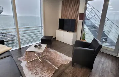 TV/Unterhaltungsangebot in der Unterkunft Ferienhaus Sky