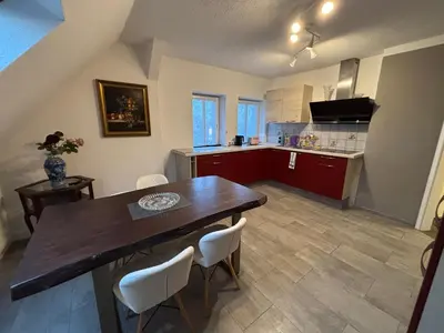 Küche/Küchenzeile in der Unterkunft Villa Blue Max