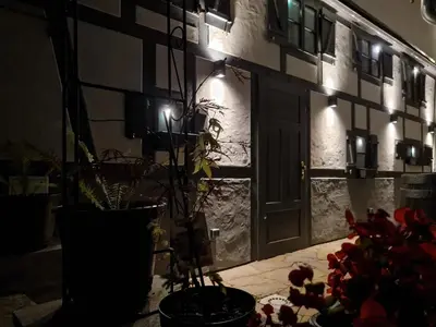 Das Gebäude in dem sich das Hotel befindet