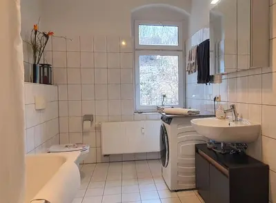 Ein Badezimmer in der Unterkunft my place in Meißen