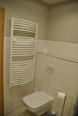 Ein Badezimmer in der Unterkunft Fewo / Monteurswohnung Heller Nerchau