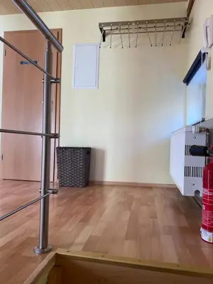 Küche/Küchenzeile in der Unterkunft Helles und charmantes Loft mit herrlichem Blick