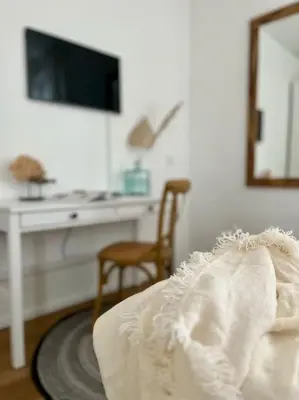 TV/Unterhaltungsangebot in der Unterkunft Wohlfühl-Apartment am Paradiesberg