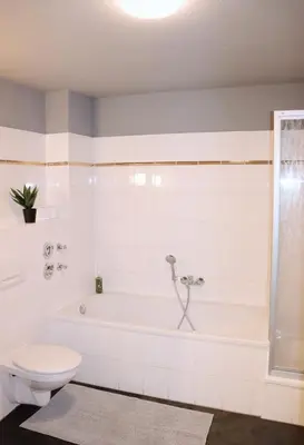 Ein Badezimmer in der Unterkunft Studio - ONE / Netflix Balkon Wifi