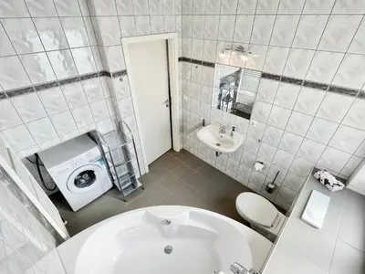 Ein Badezimmer in der Unterkunft Meißner Elb-Domizil 2