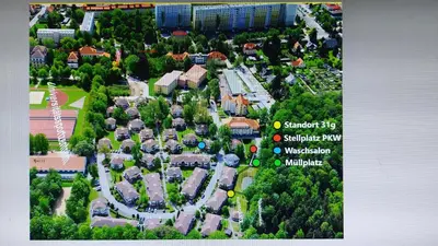 Die Umgebung um die Ferienwohnung