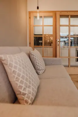 Ein Bett oder Betten in einem Zimmer der Unterkunft Bestlage im Hechtviertel & frisch saniert