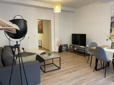 TV/Unterhaltungsangebot in der Unterkunft Apartment Pöppelmann
