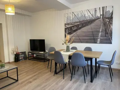 TV/Unterhaltungsangebot in der Unterkunft Apartment Pöppelmann