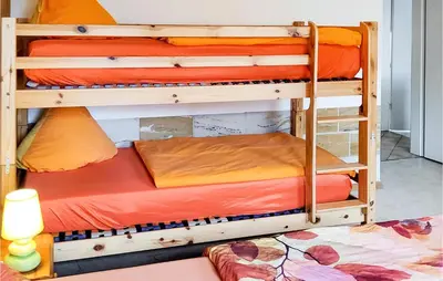 Ein Bett oder Betten in einem Zimmer der Unterkunft Pet Friendly Apartment